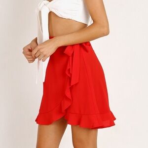 Show Me Your Mumu Roame Ruffle Skirt